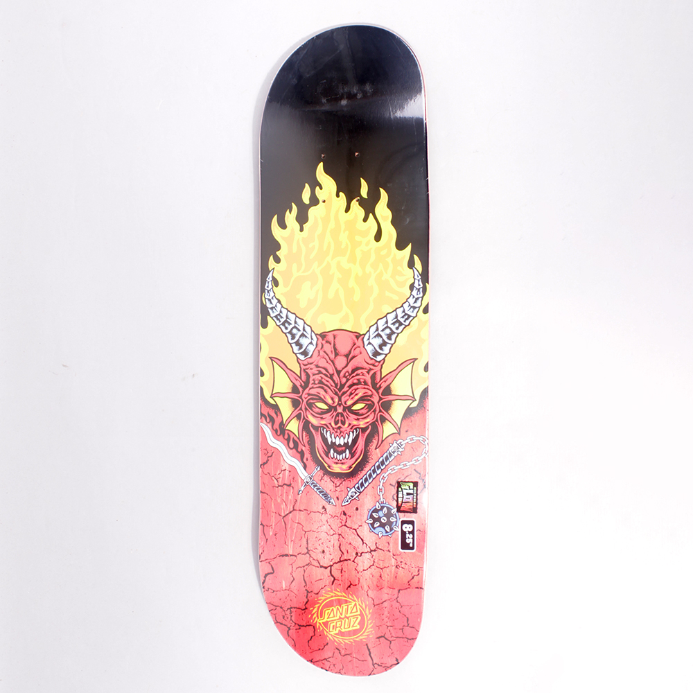 Santa Cruz x Stranger Things Hellfire Club Skateboard Deck