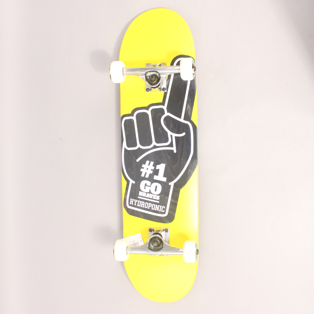 Hydroponic Hand Co Yellow Complete Skateboard