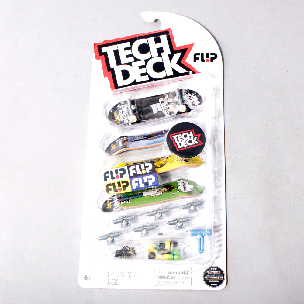 Tech Deck  x Flip Fingerboard pack (4  stk)