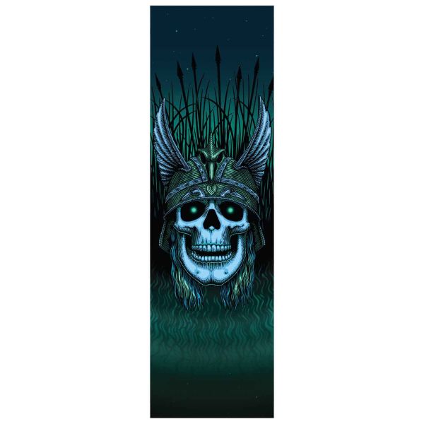 Powell Peralta Andy Anderson Green Skull Griptape 9"