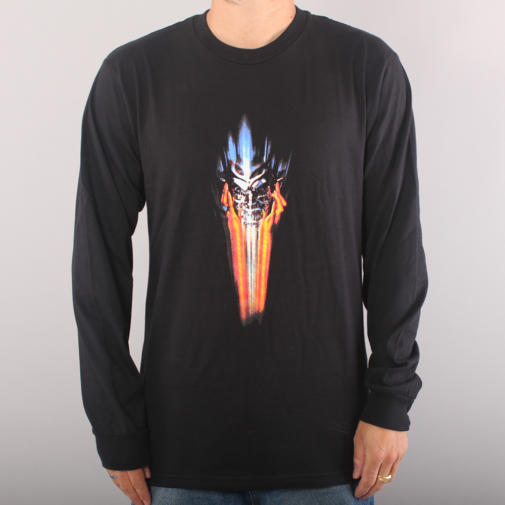 Hockey Metal Mask LS T-shirt - Black