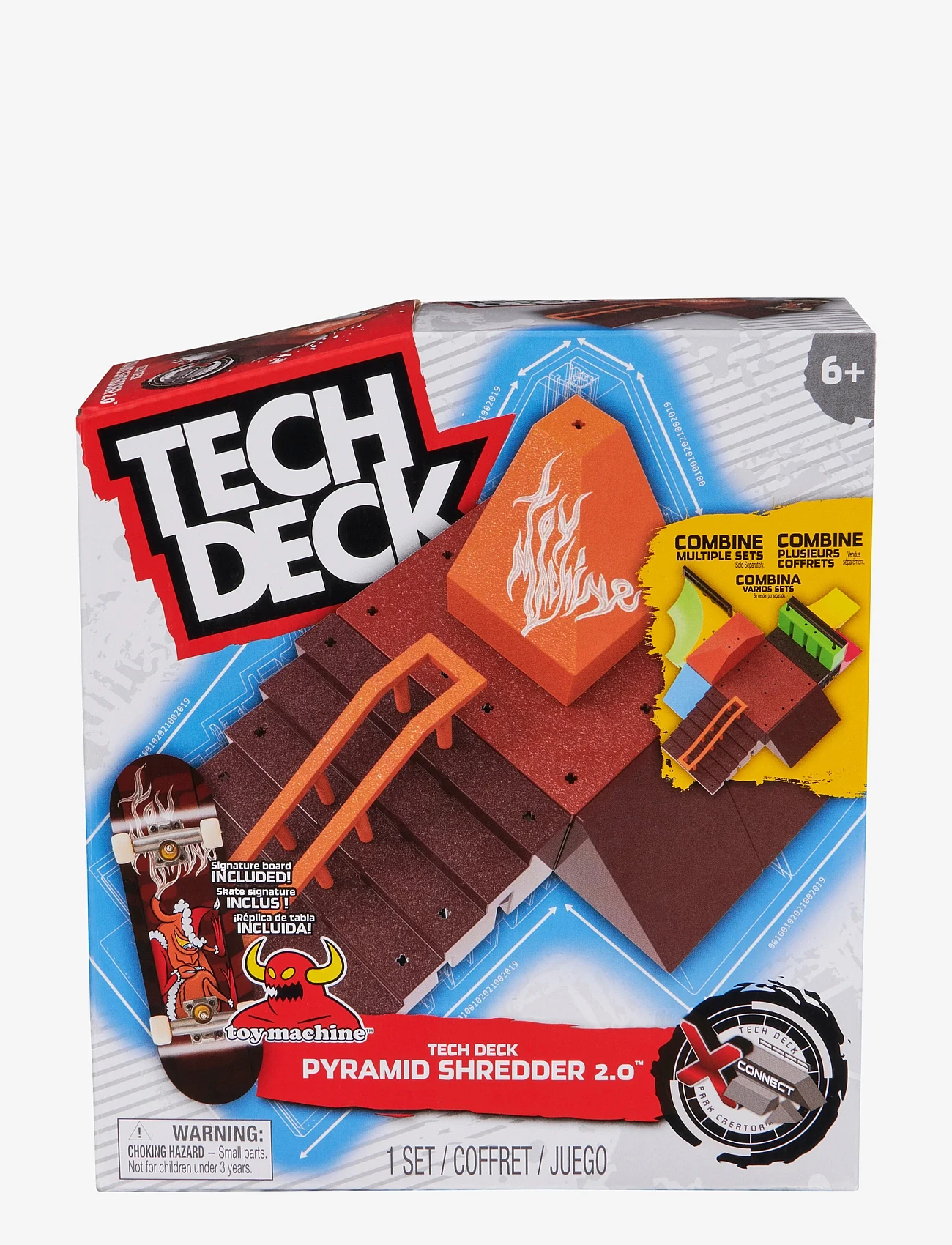 Tech Deck X-Connect Pyramid Shredder Skate Park Fingerboard Set