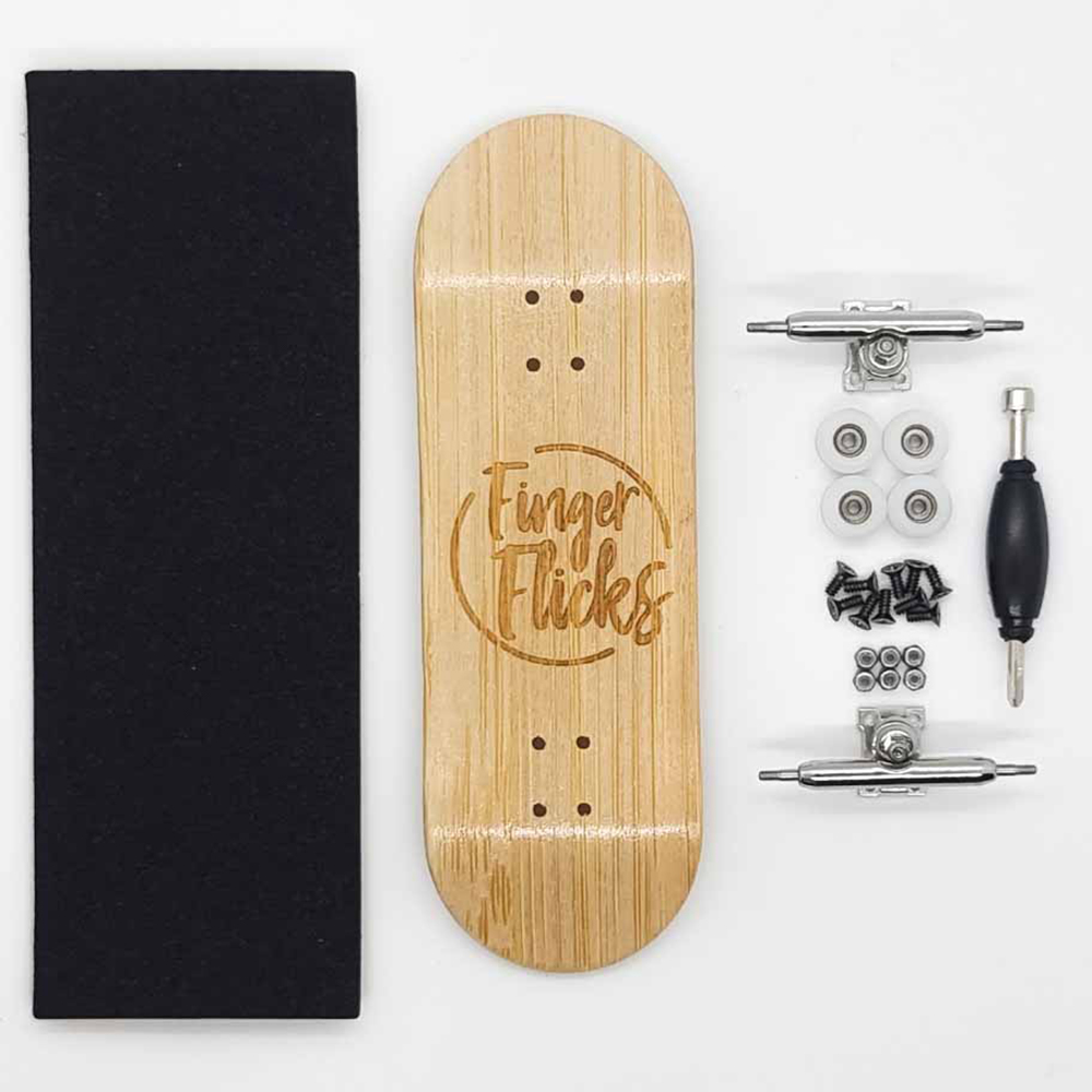 FingerFlicks Complete Fingerboard - Light Wood