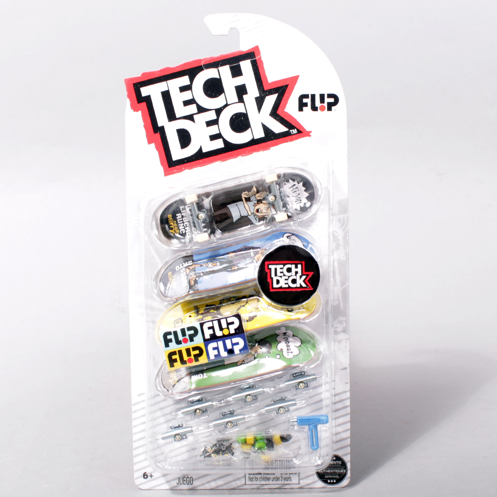 Tech Deck  x Flip Fingerboard pack (4  stk)