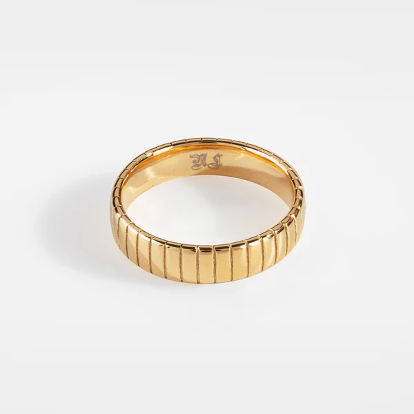 Northern Legacy Siempre Cut Band - Guldtonet ring