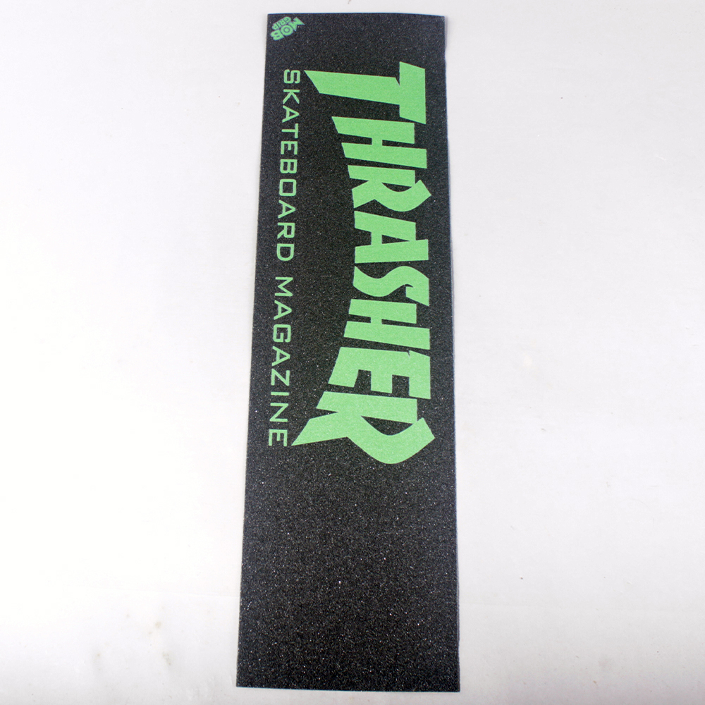 MOB Thrasher Mag Logo Griptape - Black / Green