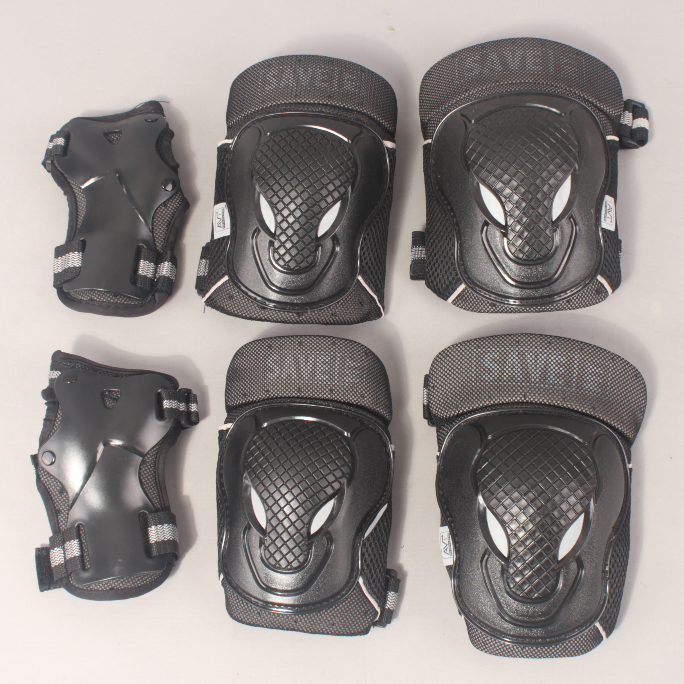 Head Protection Set - Black / Black