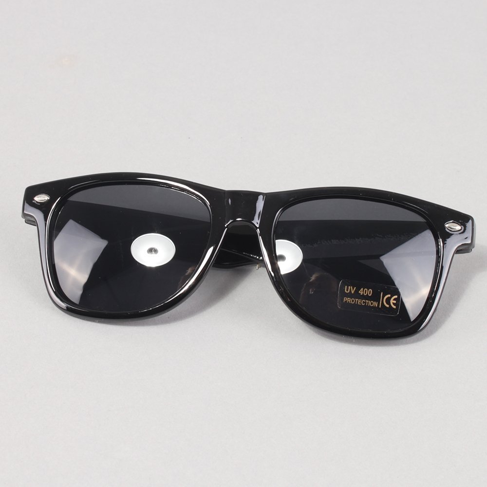 Emerica Logo Sunglasses - Black/White