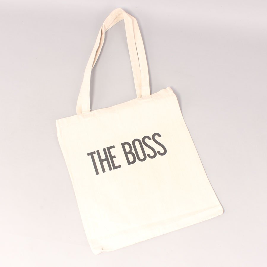 The Boss Logo Totebag - Nature