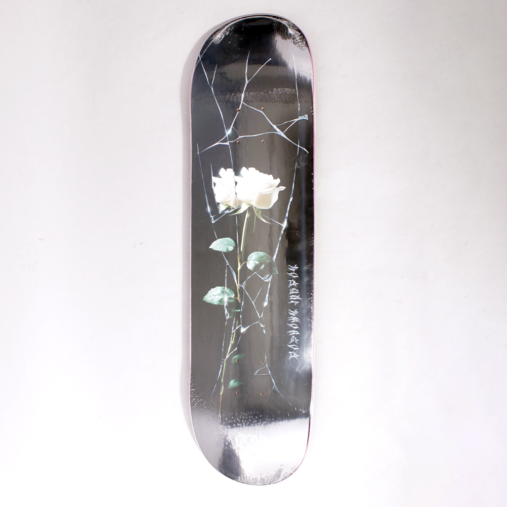 April Skateboards Dashawn Jordan Cracked Rose Skateboard Deck