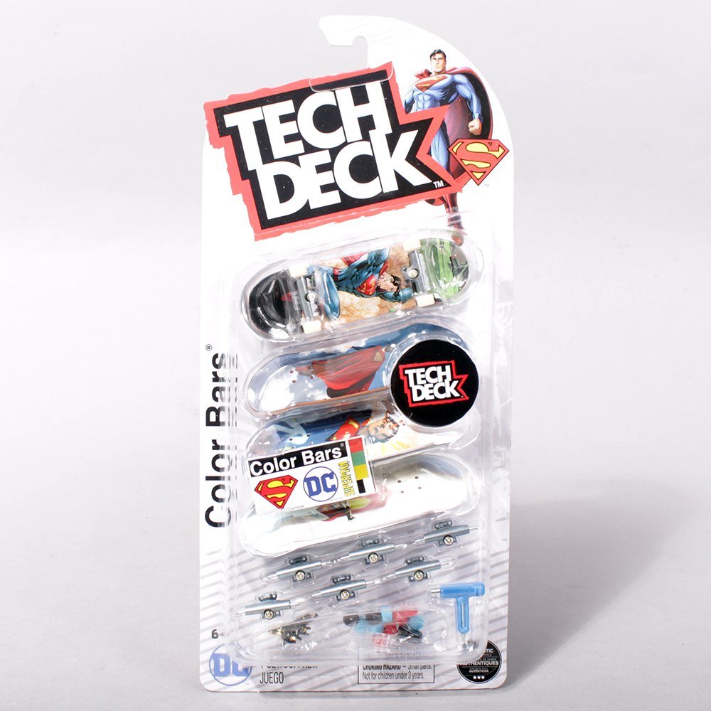 Tech Deck  x Superman Fingerboard pack (4  stk)