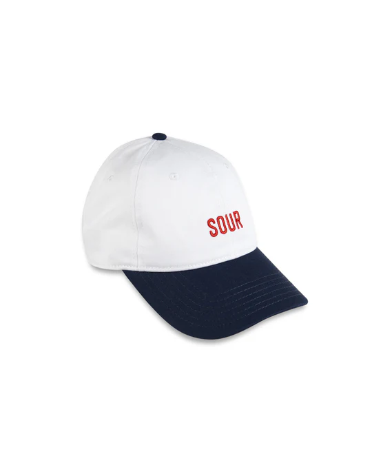Sour Soloution Army Logo Cap - White / Navy