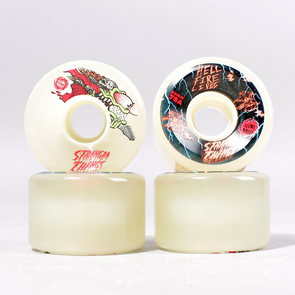 Santa Cruz x Stranger Things Slime Balls Meek Slasher Eddie Wheels -78A