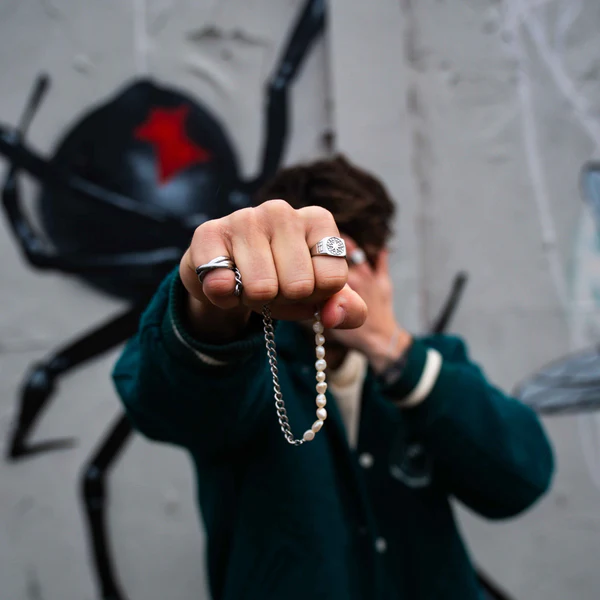 Northern Legacy Compass Signature - Sølvtonet ring