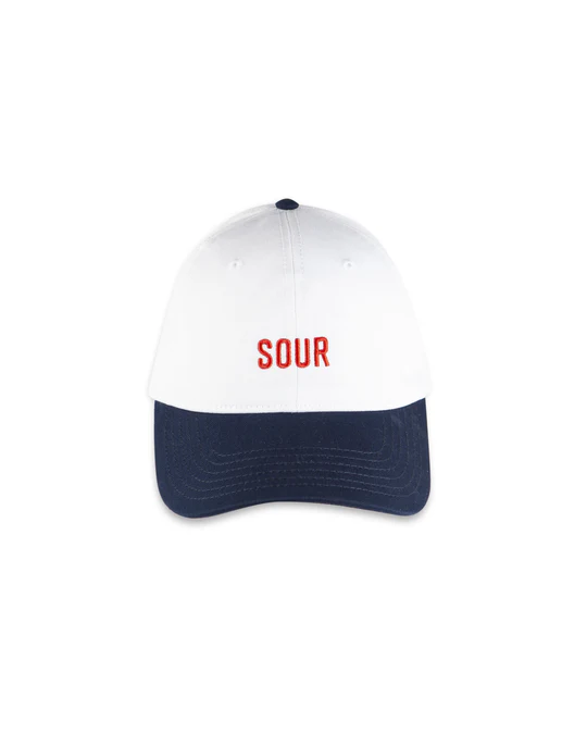 Sour Soloution Army Logo Cap - White / Navy