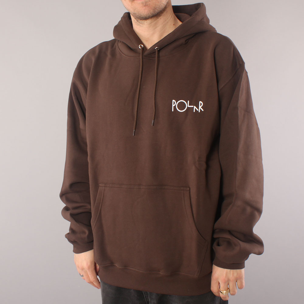 Polar Skate Co Stroke Hoodie - Chocolate