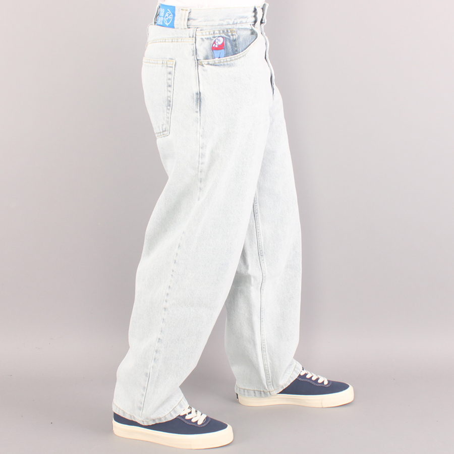 Polar Big Boy Jeans (OG Logo)- Light Blue