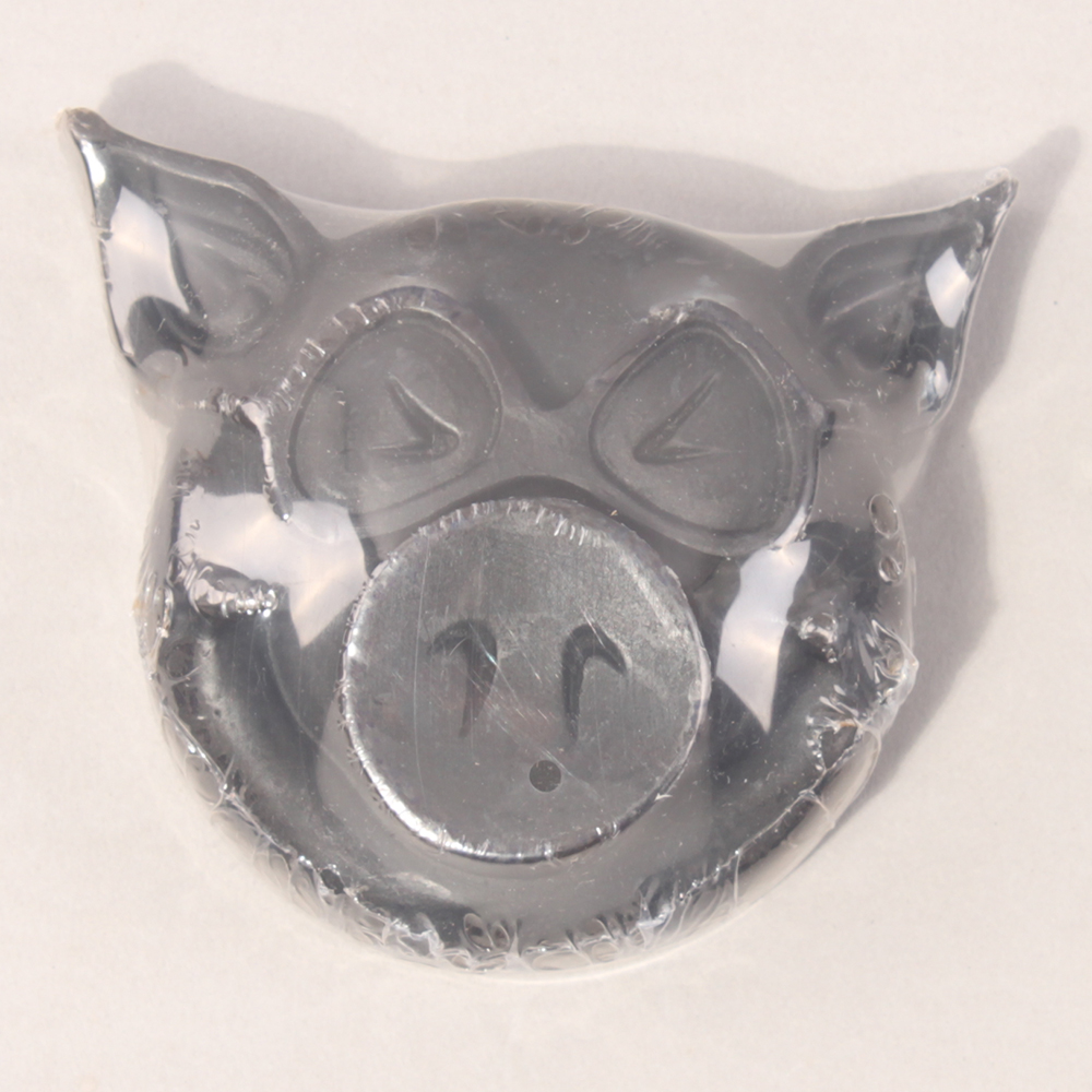 Pig Head Curb Wax Black
