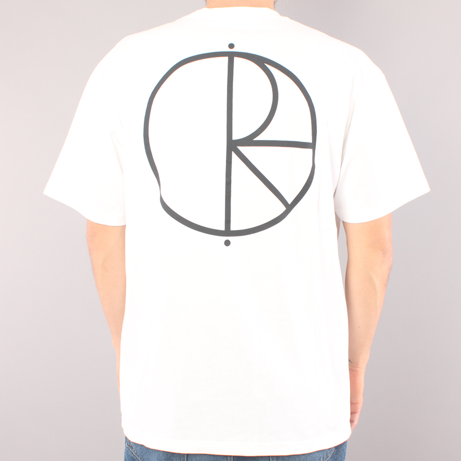 Polar Skate Co Stroke Logo T-shirt - White
