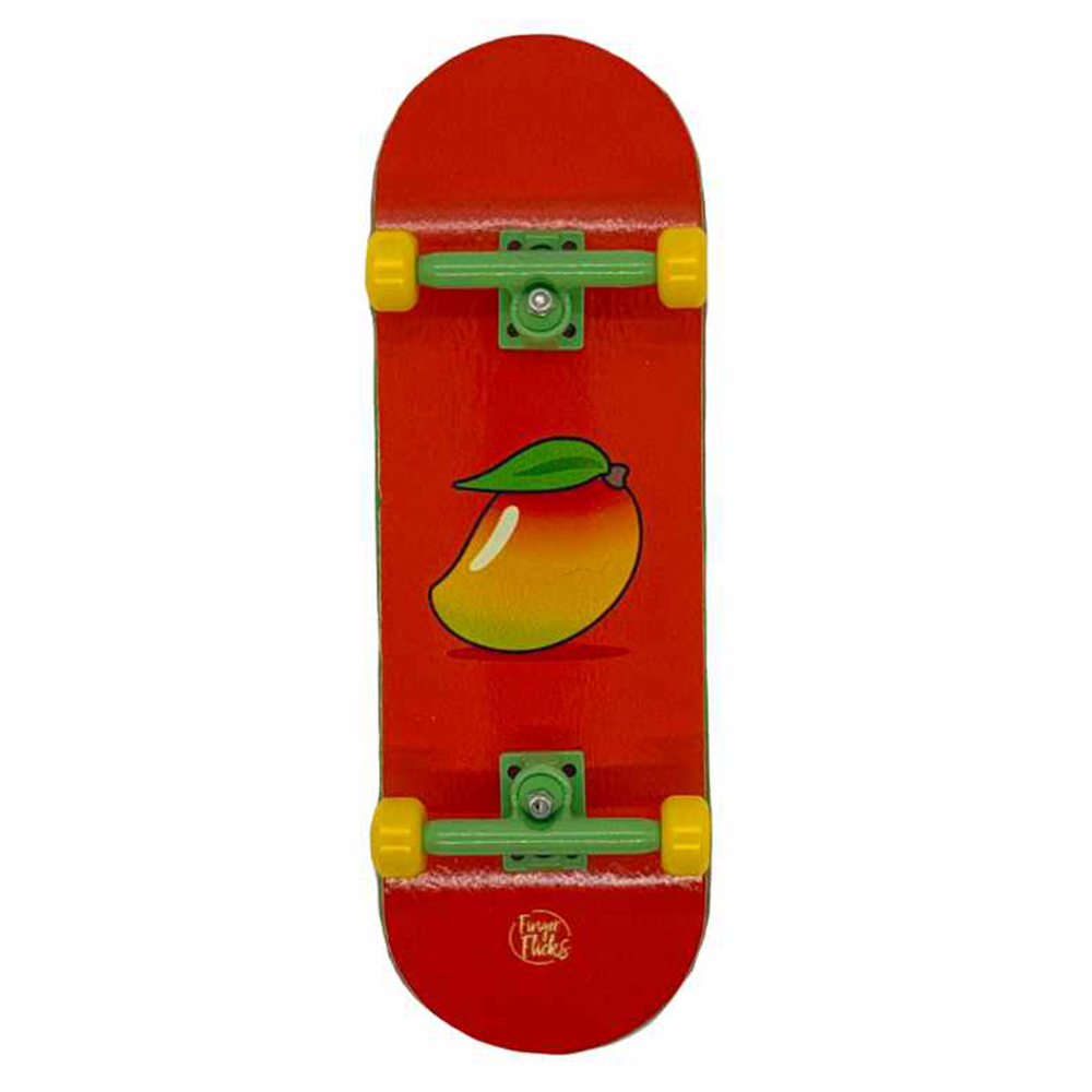 FingerFlicks Complete Fingerboard -  32 MM Mango (color edition)