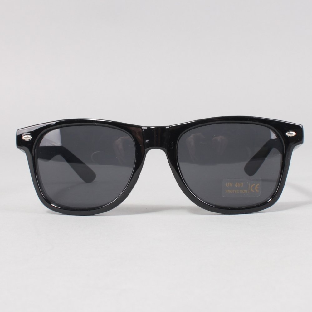 Emerica Logo Sunglasses - Black/White