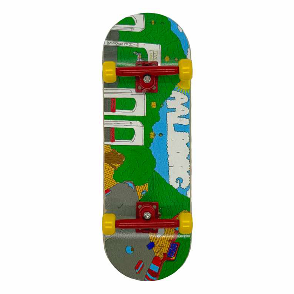 FingerFlicks x The Boss Complete Fingerboard -  34 MM Lunden (color edition)