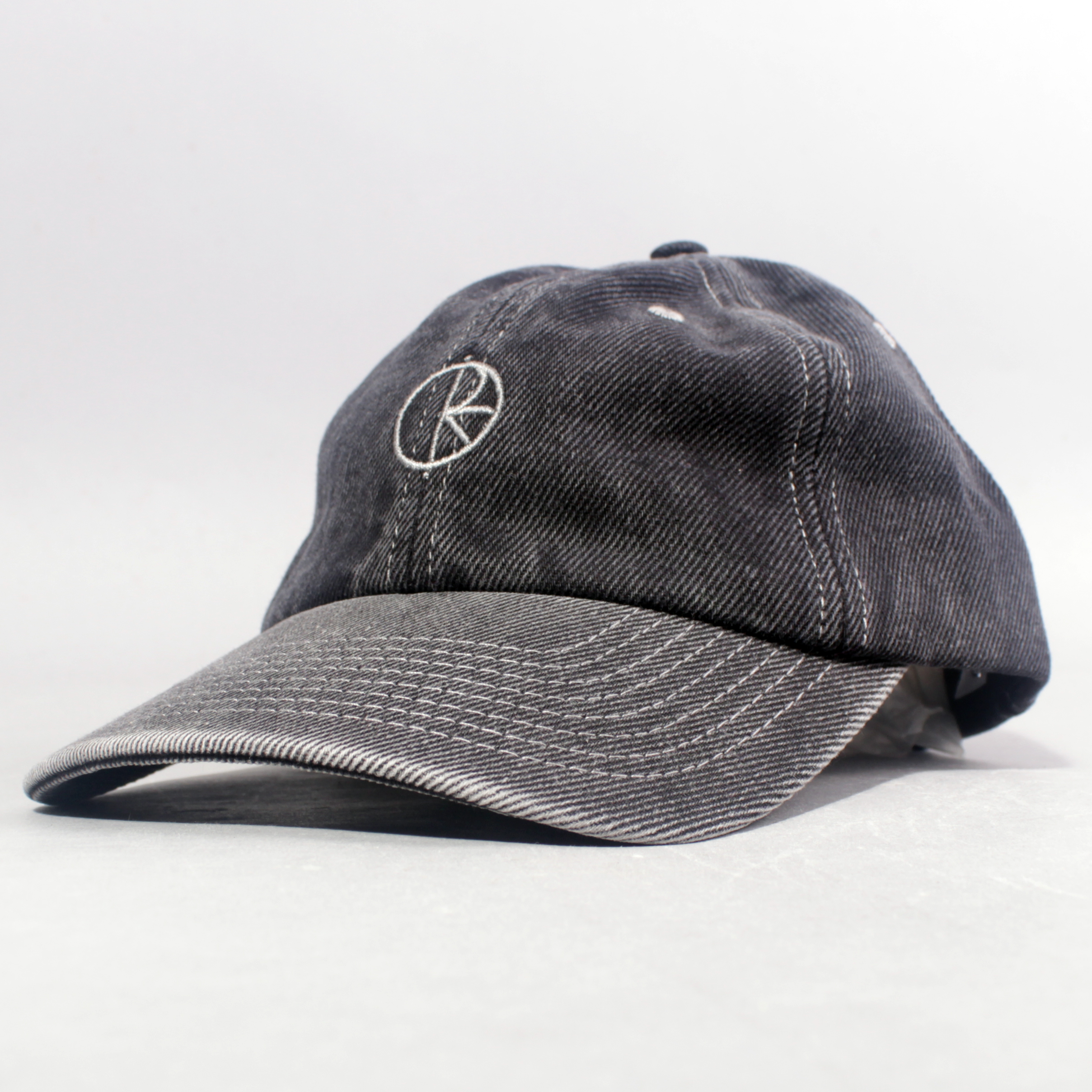 Polar Skate Co Sai Cap - Silver Black Denim